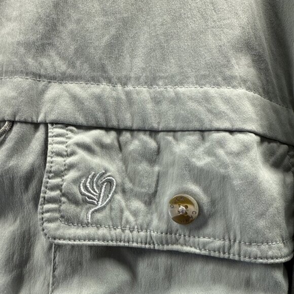 Duck Camp Shirt Men XL Green Long Sleeve Hunting Wing Shooting Button Up Outdoor - Picture 5 of 9